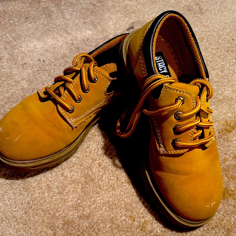 Stacy Adams Kids Wheat Colored  Dress Shoes